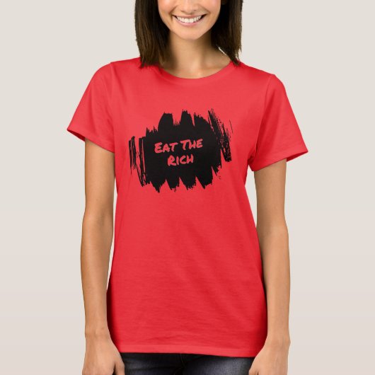 Eat the Rich T-shirt (Voorkant)
