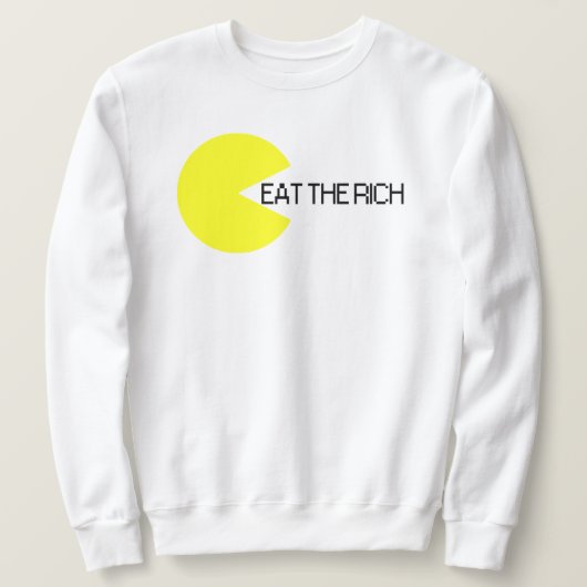 Eat the Rich Trui (Design voorkant)