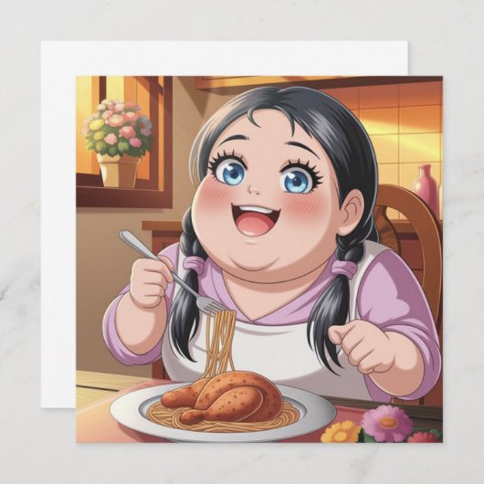 Eat today fasting tomorrow  save the date (Voorkant / Achterkant)