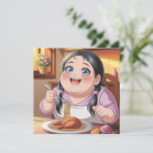 Eat today fasting tomorrow  save the date (Staand voorkant)