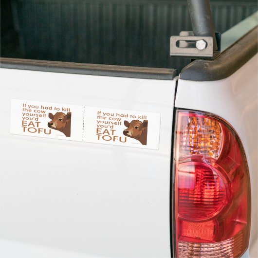 Eat Tofu Bumpersticker (Op Truck)