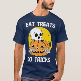Eat Treks Halloween Scary Skelettest T-shirt