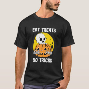 Eat Treks Halloween Scary Skelettest T-shirt