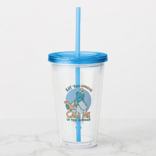 Eat Two Cookies, bel me in de ochtend Acryl Drinkbeker