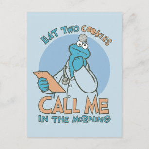 Eat Two Cookies, bel me in de ochtend Briefkaart