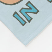 Eat Two Cookies, bel me in de ochtend Fleece Deken (Hoek)