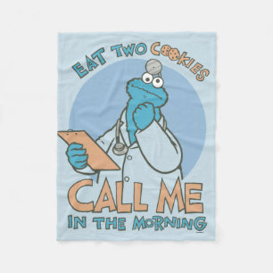 Eat Two Cookies, bel me in de ochtend Fleece Deken