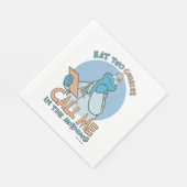 Eat Two Cookies, bel me in de ochtend Servet (Hoek)