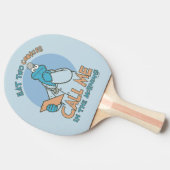 Eat Two Cookies, bel me in de ochtend Tafeltennisbatje (Zijkant)