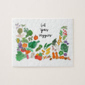 Eat Uw Veggies (vegetatievegan) Legpuzzel (Horizontaal)