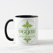 Eat Vegan en No One krijgt Hurt Mok (Links)