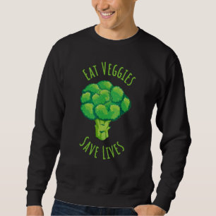 Eat Veggies redt levens Wereld Vegetarendag Ve Trui