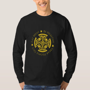 Eat Vlees is gezond, freak-mensen in Carnivore Die T-shirt