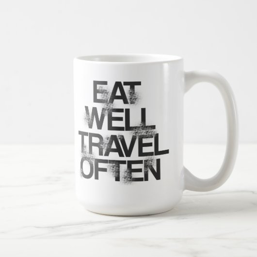 EAT WELL REIS VAAK KoffieMok (Rechts)