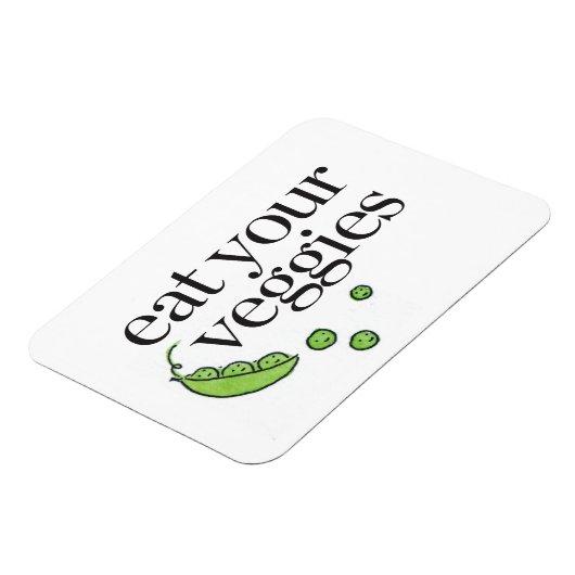 Eat Your Veggies Magneet (Linkerzijde)