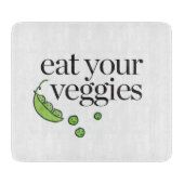 Eat Your Veggies Snijplank (Voorkant)