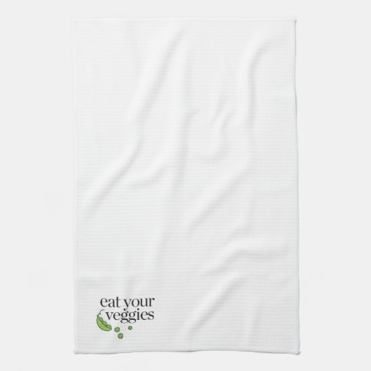 Eat Your Veggies Theedoek (Verticaal)