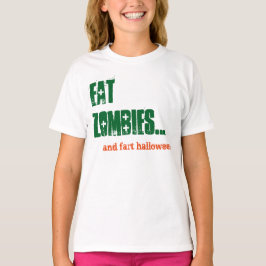 Eat Zombies en Fart Halloween Grappige Komedie Gro T-shirt
