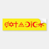 EatADick Bumpersticker (Voorkant)
