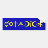EatADick Bumpersticker (Voorkant)