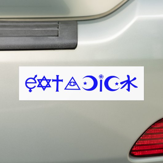 EatADick Bumpersticker (Op auto)
