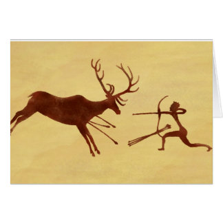 EatAnimals.com Cave Painting Card