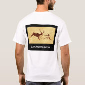 EatAnimals.com Premium Tee Shirt (Achterkant)