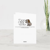 Eaten door een krokodil kaart (Achterkant)