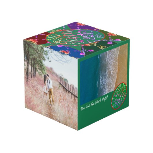 Eater eieren foto kubus (Achter hoekig)