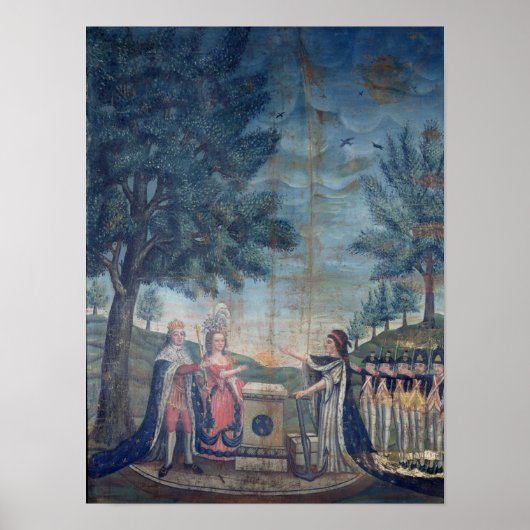 Eath of the King, the Queen Poster (Voorkant)
