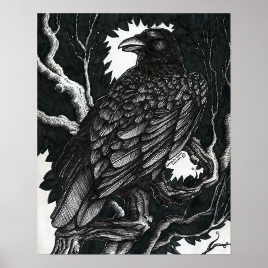 Eating Berries Poster (Voorkant)