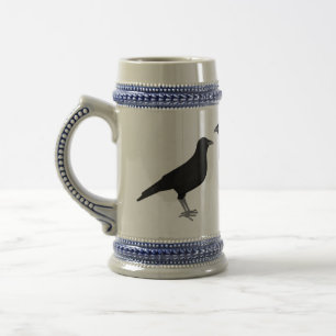 Eating Crow Stein Bierpul