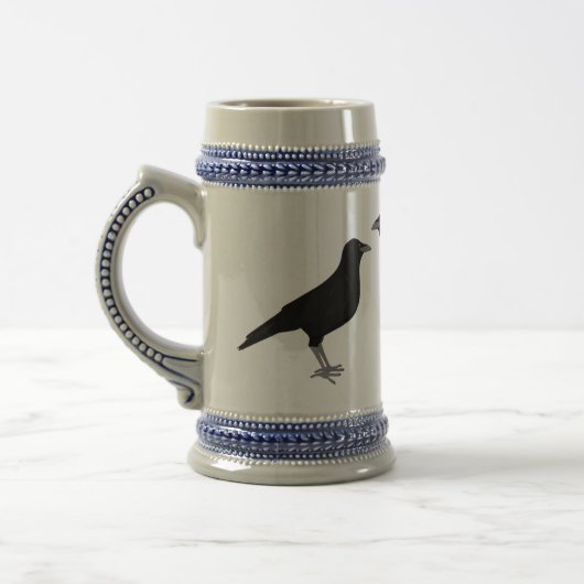 Eating Crow Stein Bierpul (Links)