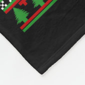 Eating For Two Pregnancy Announcement Ugly Sweater Fleece Deken (Hoek)