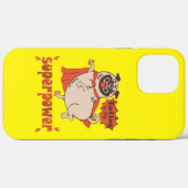 Eating is my superpower red cloak pug comic style Case-Mate iPhone case (Achterkant (horizontaal))