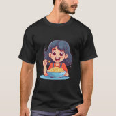 Eating Pasta Pasta T-shirt (Voorkant)