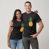 Eating Pineapples Cute Fruit Tropical Fruits T-shirt (Unisex)