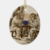 Eating Soup at the Barracks, from 'L'Estampe Moder Keramisch Ornament (Rechts)