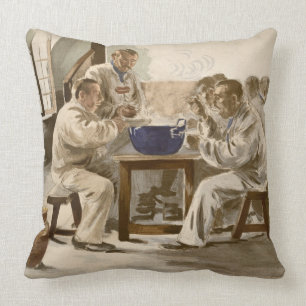 Eating Soup at the Barracks, from 'L'Estampe Moder Kussen