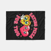 Eating Zza For Two Pregnancy Valentines Day New Mo Fleece Deken (Voorkant (Horizontaal))