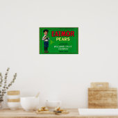Eatmor Pear Crate LabelYakima, WA Poster (Keuken)