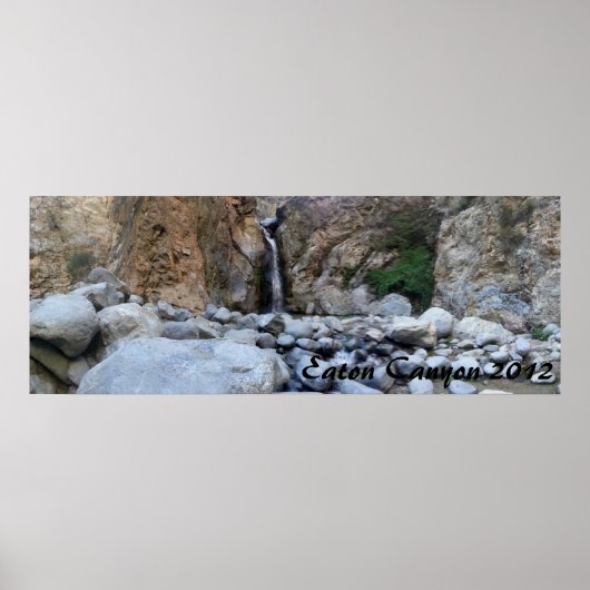 Eaton Canyon 2012 Poster (Voorkant)