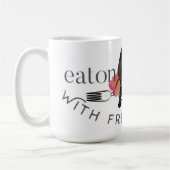 Eaton Good met Freddie Jean - Large Coffee Mok (Links)