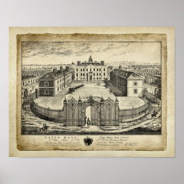 Eaton Hall English Country House Print 1