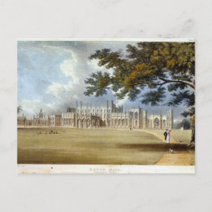 Eaton Hall, Entrance Front, van Ackermann's Repo Briefkaart