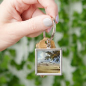 Eaton Hall, Entrance Front, van Ackermann's 'Repo' Sleutelhanger (Hand)