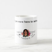 Eaton met Freddie Jean - White Coffee Mok (Center)