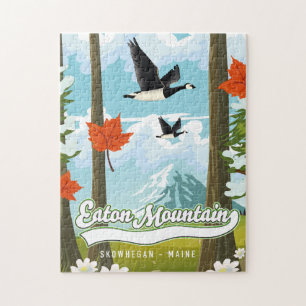 Eaton Mountain Skowegan, Maine Legpuzzel