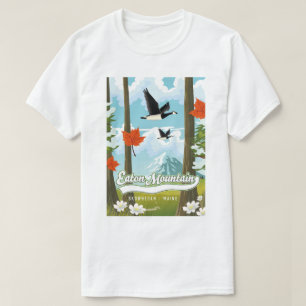 Eaton Mountain Skowegan, Maine T-shirt