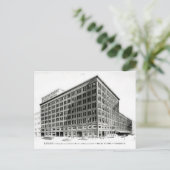 Eaton's koningin St Toronto illustratie Briefkaart (Staand voorkant)